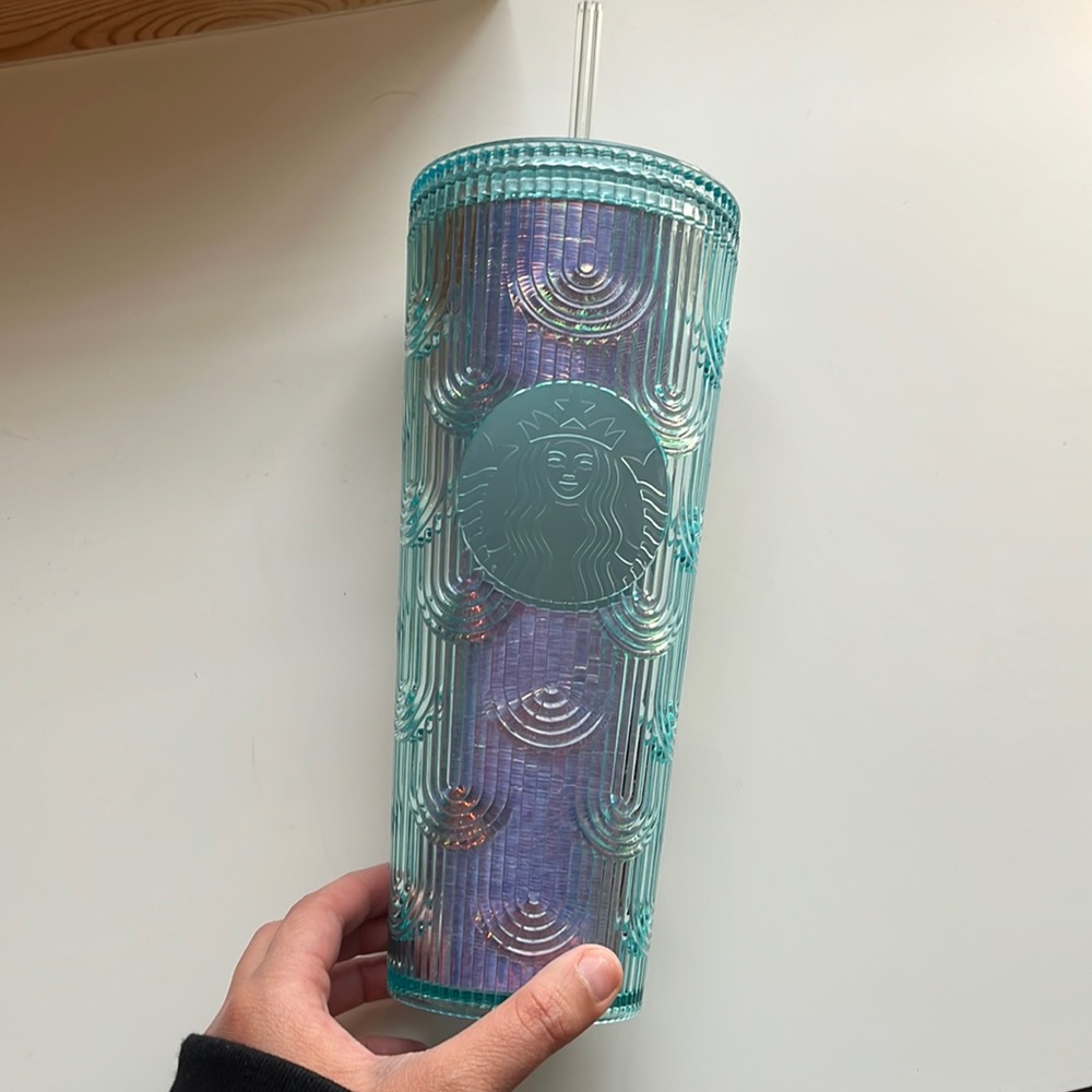 Mermaid Scales Starbucks Cup